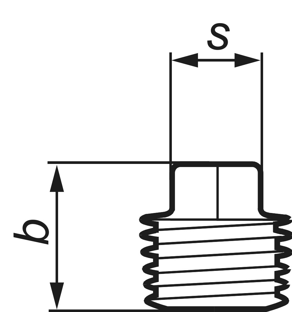 GF  291a  Stopfen 2    " schwarz
